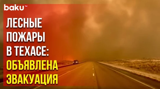В Техасе бушует не менее пяти лесных пожаров, приостановлена работа завода ядерного оружия