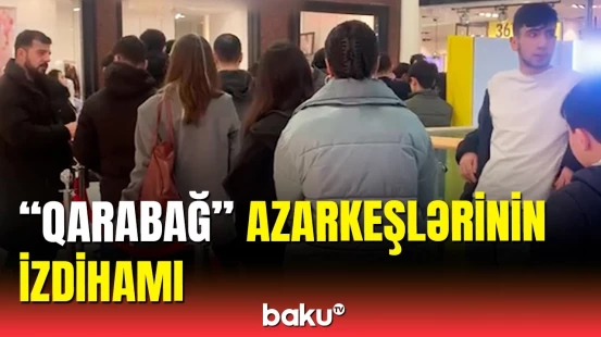 Qarabağ oyununun bilet satışında böyük izdiham yaşandı