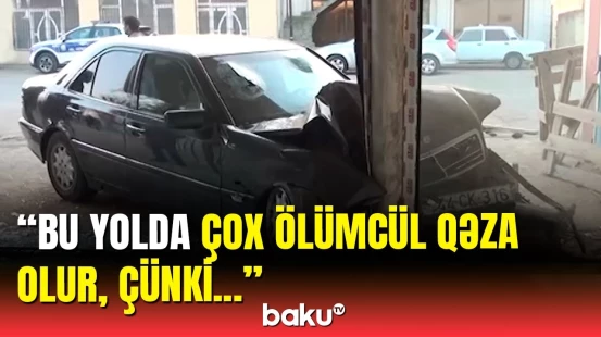 Övladını xəstəxanaya apardı, özü xəstəxanalıq oldu | Ağır qəzanın pərdə arxası