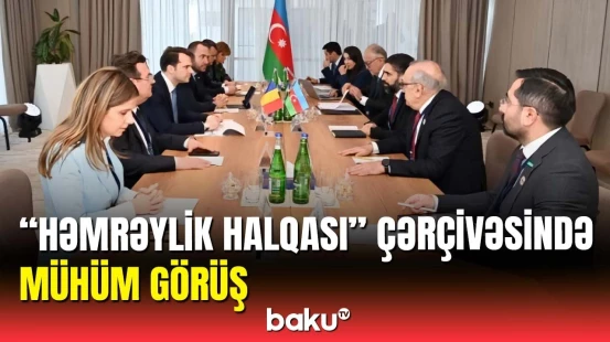 SOCAR-ın prezidenti Rumıniyanın energetika naziri ilə görüşdü