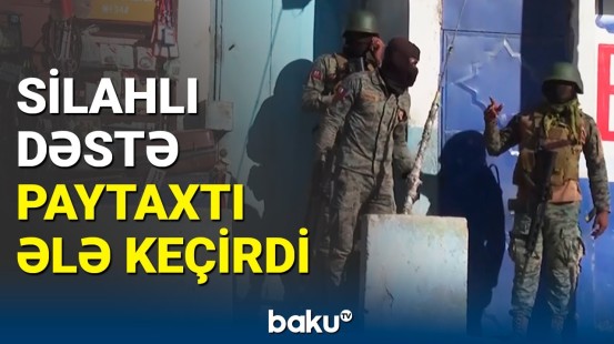 Silahlılar minlərlə məhkumu qaçırdı, bu ölkənin paytaxtını zəbt etdi