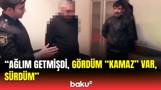 Narkotik çəkən və “KamAz” oğurlayan şəxslər saxlanıldı | Xudat