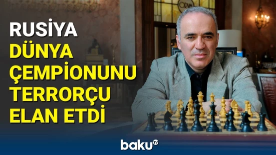 Məşhur şahmatçı Kasparov Rusiyada həbs oluna bilər