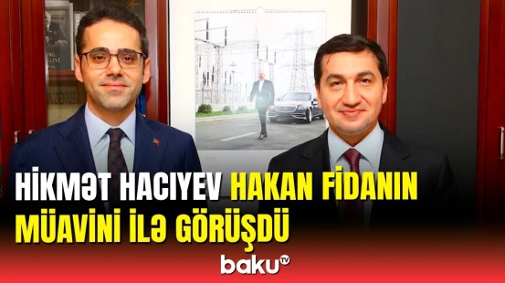 Türkiyə XİN başçısının müavini Azərbaycana səfər edib