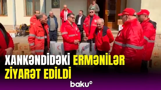 Bakıdan Xankəndiyə növbəti humanitar yardım göndərildi