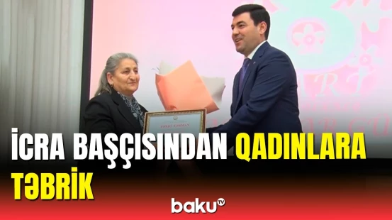 Xaçmazda Beynəlxalq Qadınlar Günü qeyd edildi