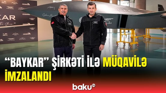 Müdafiə naziri Zakir Həsənov Selçuk Bayraktarla görüşdü