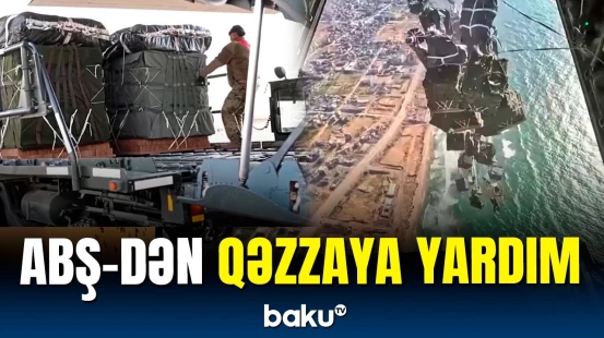 ABŞ Qəzzaya növbəti dəfə yardım etdi