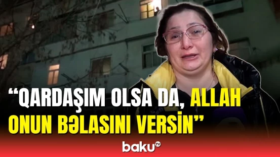 Mingəçevirdə yataqxanada dəhşətli hadisə | Ər arvadını qətlə yetirdi