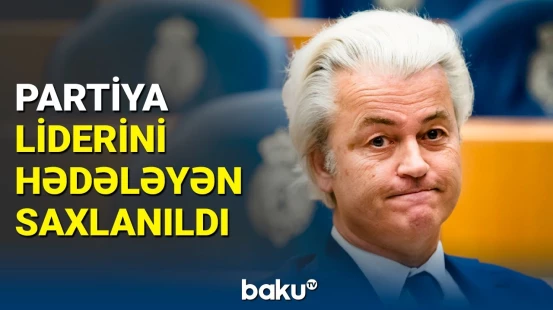 İslamı tənqid edən partiya liderinə qarşı hədə