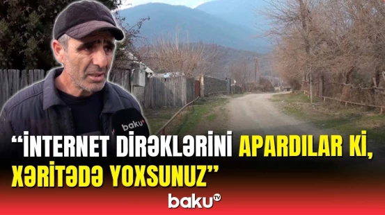 İnternet üçün hasara çıxan Çorçorbinəlilər | Cavanlar internetə görə qaçıb