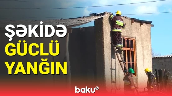 Yaşayış evində yanğın baş verdi