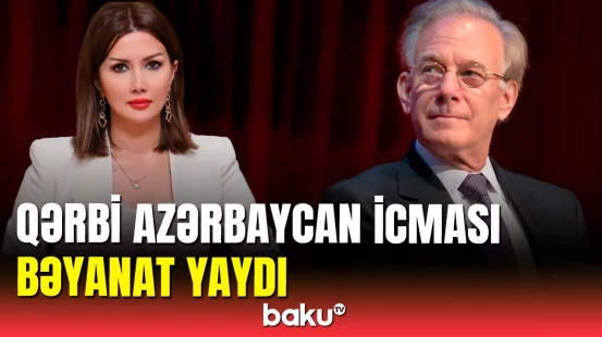 Qərbi Azərbaycan İcması Qarabağla bağlı təxribat xarakterli yazını pislədi
