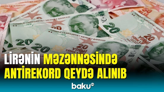 Lirə dollar qarşısında tarixi minimuma endi