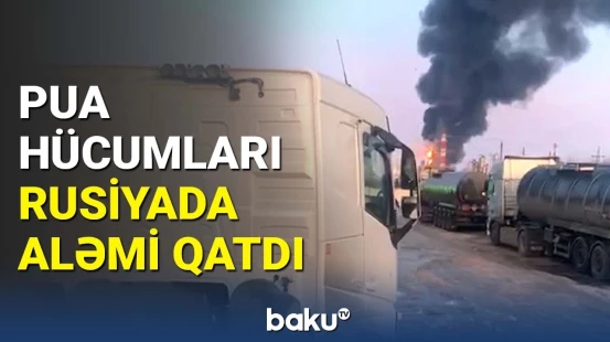 Rusiyada dəhşətli yanğın başladı | Ukrayna-Rusiya savaşında son durum