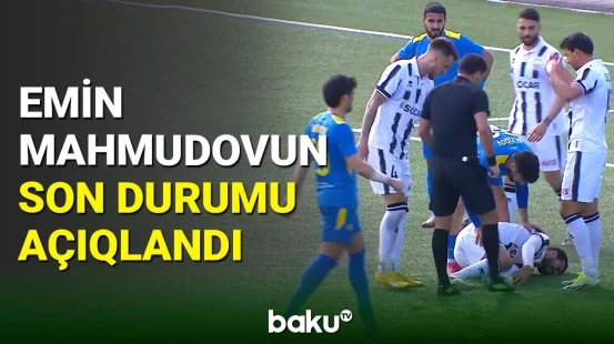 "Neftçi"nin kapitanı Emin Mahmudovun son vəziyyəti açıqlanıb