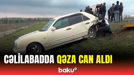 Cəlilabadda ağır yol qəzası