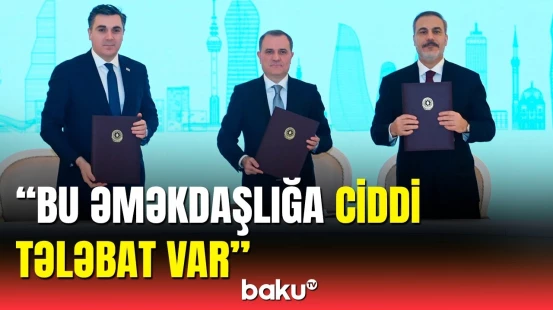 Ceyhun Bayramov üçtərəfli görüşün əhəmiyyətindən danışdı