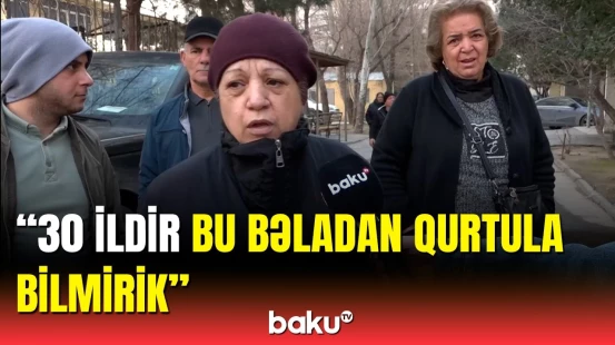 Binəqədi sakinlərinin illərdir həll olunmayan problemi | "Azərsu"dan açıqlama
