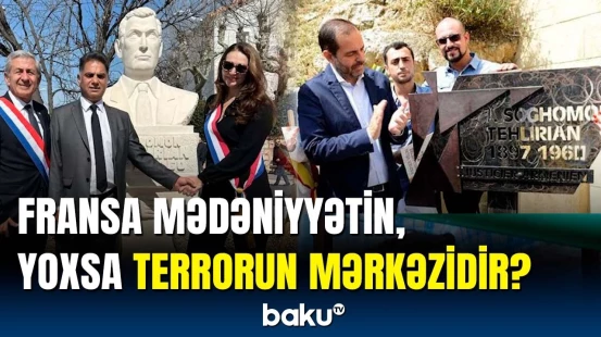 Fransanın bu hərəkəti iç üzünü göstərdi | Soqomon Teyliryan heykəli