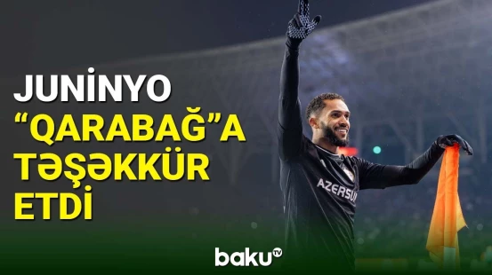 Olavio Juninyodan "Qarabağ"a təşəkkür