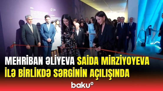 Heydər Əliyev Mərkəzində “İlmələrdə yaşayan irs: Özbəkistan tikmələrinə səyahət” adlı sərgi açılıb