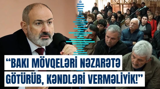 Paşinyan erməniləri Türkiyə ilə qorxutdu | Ya müharibə olacaq, ya da...
