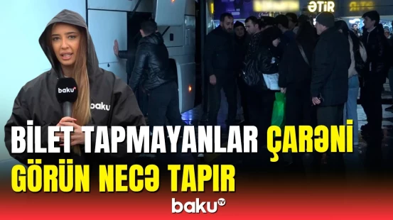 Xəstə uşağımla gözləyirəm, rayona bilet yoxdu | Qurumun "görmədiyi" problem