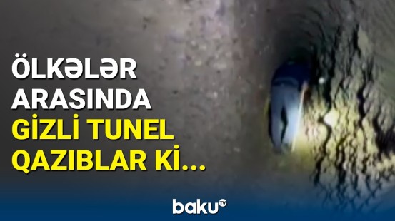 Qırğızıstanda evdə Özbəkistana uzanan gizli tunel tapıldı