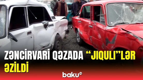 Bərdədə ağır qəza | Yaralananlar var