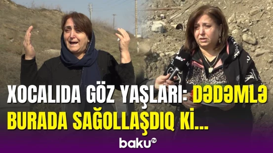 Baku TV xəbəri olmadan Xocalıya apardı | Dedi, bir-birimizin ölümünü görməyək