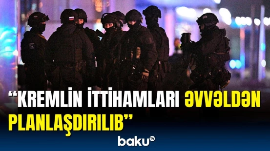 Ukrayna XİN-dən Moskvada konsert zalına silahlı hücuma reaksiya