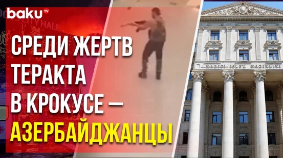 МИД Азербайджана информирует об азербайджанцах, пострадавших в Крокус Сити Холле