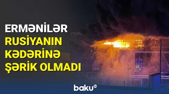 Ermənistandan Rusiyaya dost olmayacağının daha bir sübutu | Rusiya bayrağını ləkələdilər