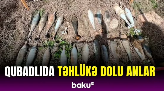 DİN-dən Qubadlıda əməliyyat | Xeyli silah-sursat tapıldı