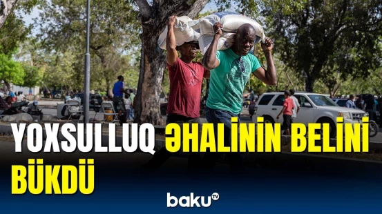 Bu xalq imkansızlıqdan zülm çəkir | Haitidə acınacaqlı vəziyyət