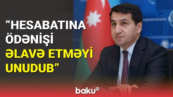 Hikmət Hacıyevdən NATO-nun sabiq baş katibinə sərt cavab