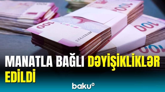 Manatın faizi endirildi | Mərkəzi Bankdan vacib qərar