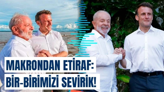 Makronun Braziliya Prezidenti ilə romantik fotoları | “Bal ayı Parisdə olacaq”