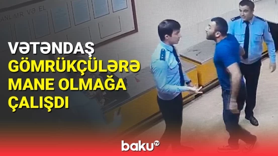 DGK asayişi pozan vətəndaş barədə açıqlama yaydı