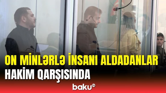 Dələduzluqda ittiham olunan şəxslərə hökm oxundu