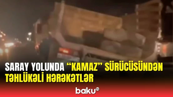 Saray körpüsündə təhlükəli anlar