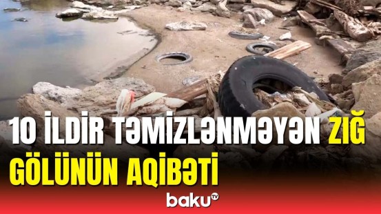 Zığ gölü ətrafında yaşayan sakinlər nə vaxt sevinəcək? | Baku TV məsələni araşdırdı