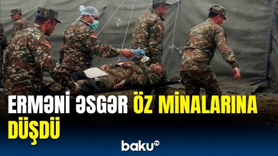 Azərbaycan-Ermənistan sərhədində mina partladı | Erməni hərbçi yaralandı