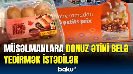 Fransadan müsəlmanlara qarşı daha bir hörmətsizlik