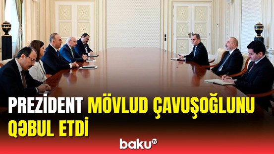 İlham Əliyev Mövlud Çavuşoğlu ilə Brüssel görüşünün təhlükəsindən danışdı