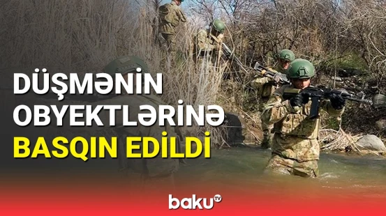 Xüsusi təyinatlılarımız Naxçıvanda tapşırıqları yerinə yetirdi