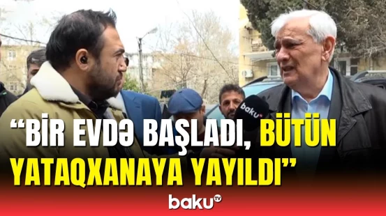 Rektor yataqxanadakı yanğının səbəbindən danışdı | Yaralanan var?