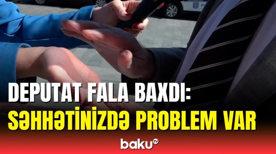 Əlinin içində taleyi yazılıb | Deputatdan qeyri-adi istedad