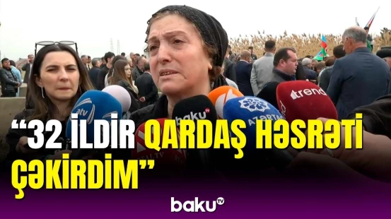 Xocalı şəhidi Vaqifin bacısı ailəsinin başına gələnləri ürək ağrısı ilə xatırladı